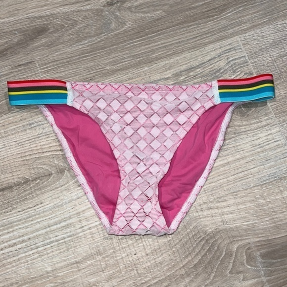 Pink American eagle bikini bottoms